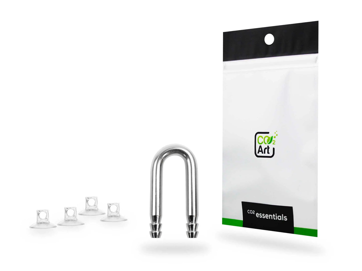 CO2ART Connettore a U + 4 ventose - Aquarium Setup