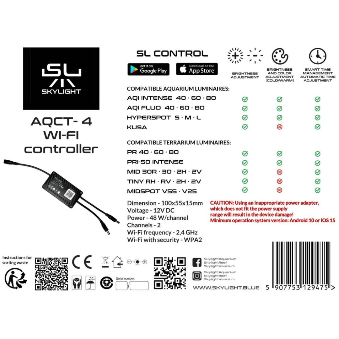 SKYLIGHT - AQCT-4 WIFI Controller Skylight