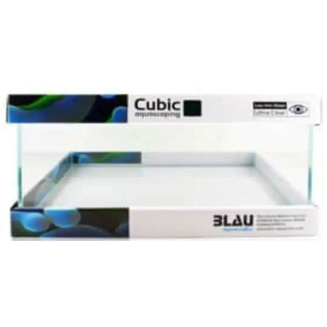 Blau Aquaristic – Cubic Aquascaping 44 LT – vasca extra chiaro cm 62x36x20h Shallow BLAU