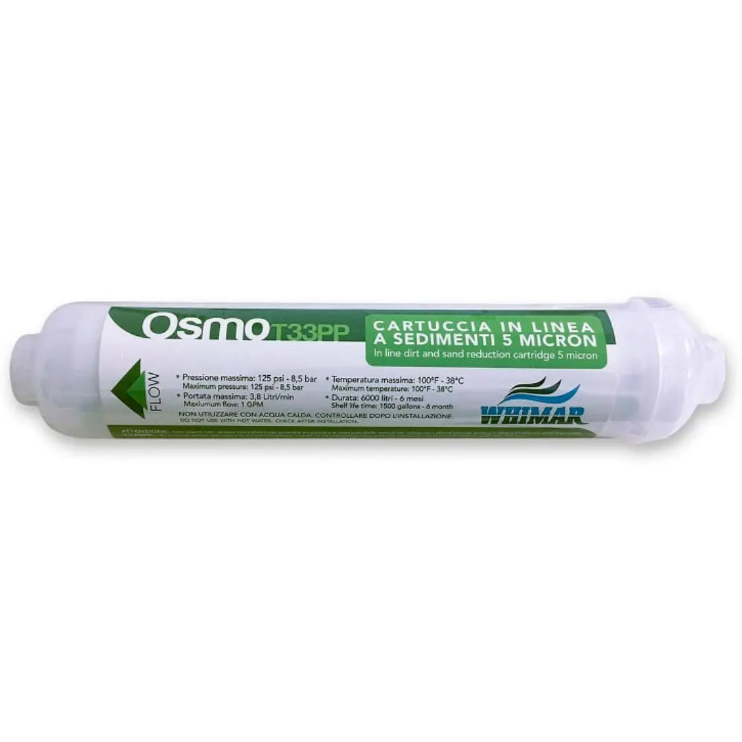 Whimar – Osmo T33PP – cartuccia sedimenti in linea WHIMAR