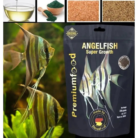 DISCUS FOOD – Angelfish Supergrowth Granulate Soft 80g DISCUS FOOD