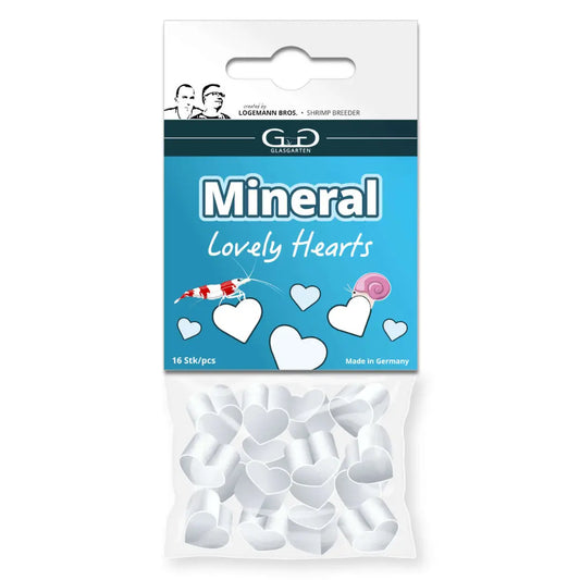 GlasGarten Mineral Hearts GlasGarten