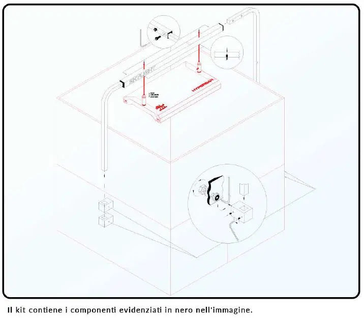 Hyperbar Cabinet stand Skylight
