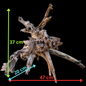 Drift Wood - 47*20*37- cod.091 AQPET