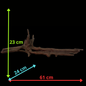 Drift Wood - 61*24*23 - cod.129 WHIMAR
