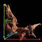 Drift Wood - 36*15*27 - cod.065