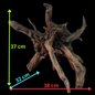 Drift Wood - 38*32*37 - cod.149 AQPET