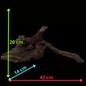 Drift Wood - 42*14*20 - cod.133 WHIMAR