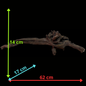 Drift Wood - 62*17*14 - cod.138 WHIMAR