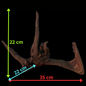Drift Wood - 38*8*29 - cod.165 WHIMAR