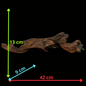 Drift Wood - 42*9*13 - cod.155 WHIMAR