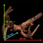 Drift Wood - 77*53*41 - cod.049 AQPET