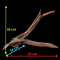 Drift Wood - 43*18*36 - cod.083 AQPET