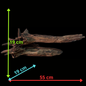 Drift Wood - 55*19*19 - cod.157 WHIMAR