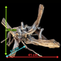 Drift Wood - 41*31*26 - cod.109 AQPET