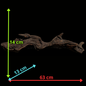 Drift Wood - 63*13*14 - cod.116 WHIMAR