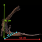 Drift Wood - 62*16*42- cod.088 AQPET