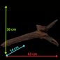 Drift Wood - 63*14*30 - cod.120 WHIMAR