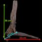 Drift Wood - 33*12*36 - cod.105 AQPET