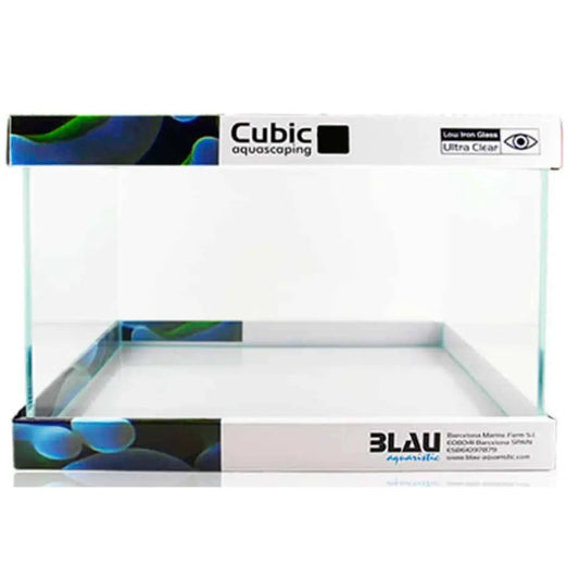 Blau Aquaristic – Cubic Aquascaping 28L – vasca extra chiaro cm 40x25x28 BLAU