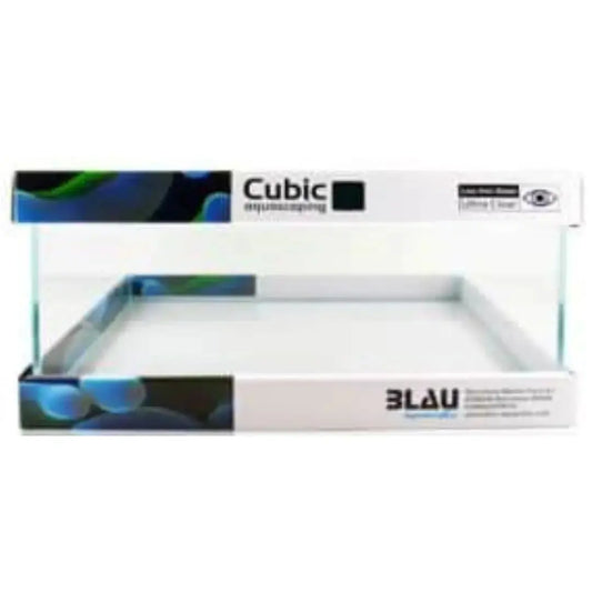 Blau Aquaristic – Cubic Aquascaping 44 LT – vasca extra chiaro cm 62x36x20h Shallow BLAU