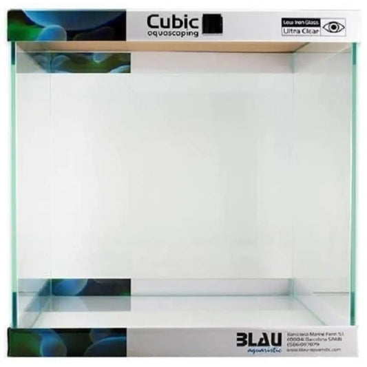 Blau Aquaristic – Cubic Aquascaping 64L – vasca extra chiaro cm 40x40x40 BLAU