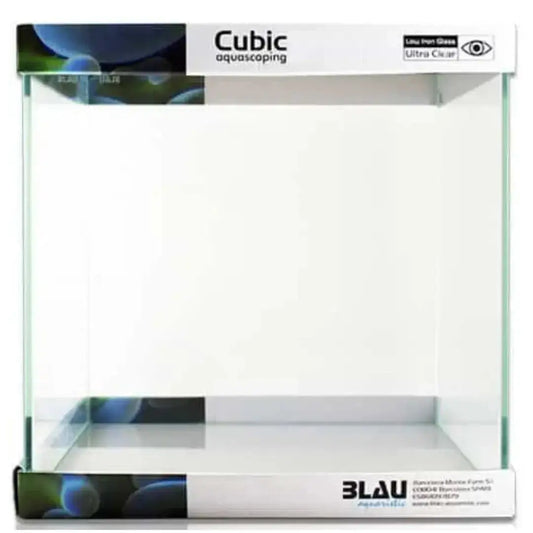 Blau Aquaristic – Cubic Aquascaping 28L – vasca extra chiaro cm 40x25x28 BLAU