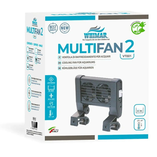 WHIMAR - MultiFan 2 - ventole di raffreddamento per acquari WHIMAR